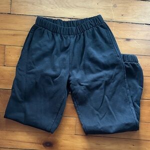 Brandy Melville John Galt Black Rosa Sweatpants